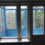Старое балконное окно